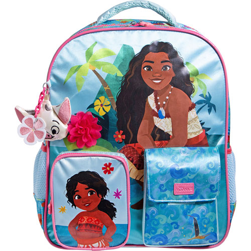 Foto de Mochila Escolar Ruz Moana Hermanas Azul 