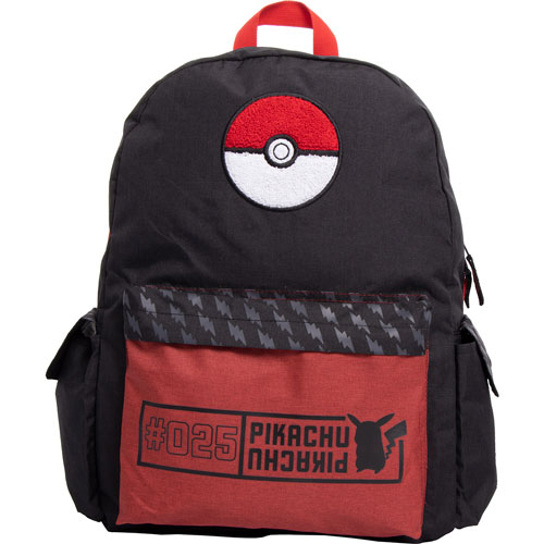 Foto de Mochila Escolar Ruz Pokemon Juvenil Negro 
