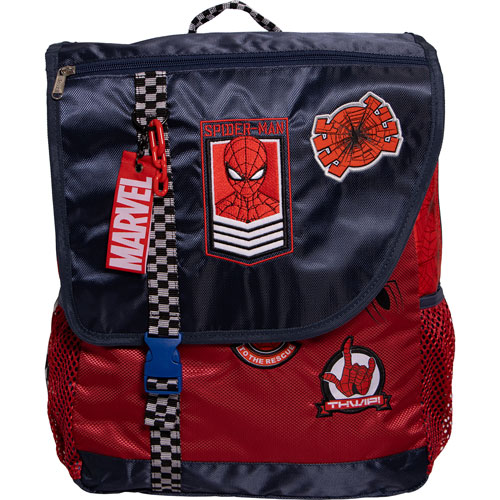 Foto de Mochila Escolar Ruz Spider Pines Rojo 