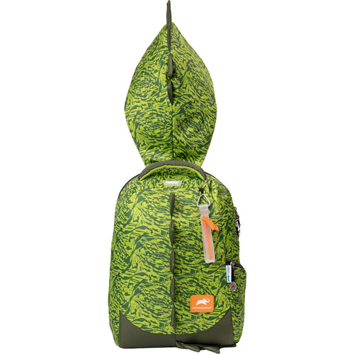 Foto de Mochila Escolar Yadatex Anp012 Animal T-Rex Verde 