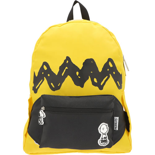 Foto de Mochila Escolar Charly Brown Amarillo Yadatex 