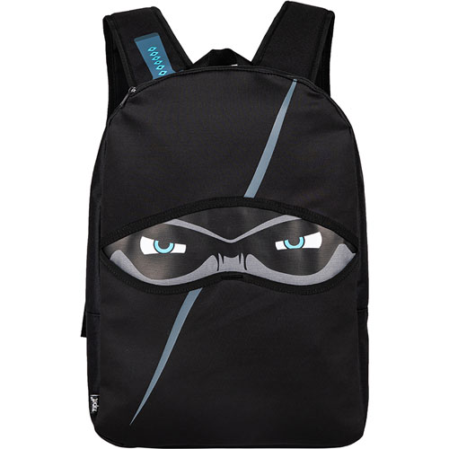 Foto de Mochila Escolar Zipit Ninja Lock Bp Negro 