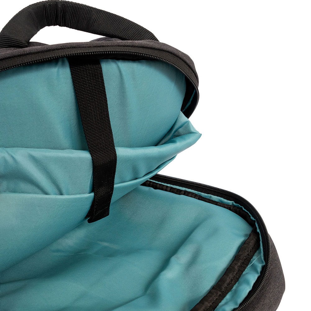 Wenger 600630 FUSE 16 Laptop Backpack , Padded laptop compartment with iPad/Tablet / eReader Pocket in Black {20 Litres