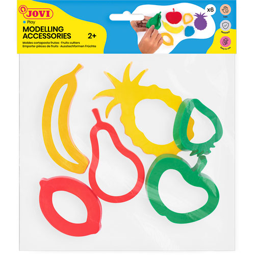 Foto de Molde Jovi Frutas con 6 piezas 