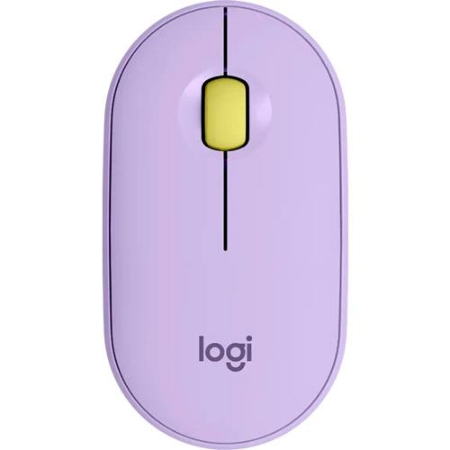 Foto de Mouse Logitech M350 Inalambrico Pebble Morado 