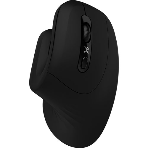 Foto de Mouse Pcchoice Pc-045199 Inalambrico Vertical Negro 