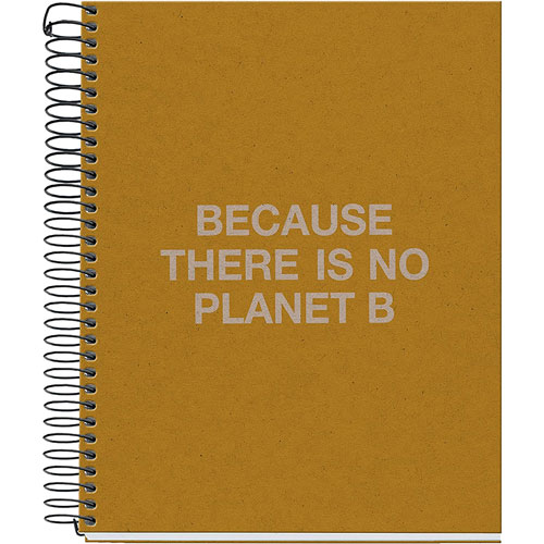 Foto de CUADERNO FORMA FRANCESA PASTA DURA MIQUELRIUS ECOALF MOSTAZA CUADRO CHICO 5MM 120 HOJAS 