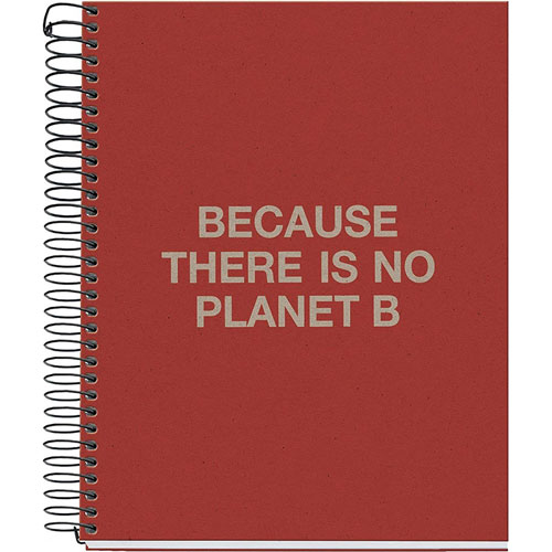 Foto de CUADERNO FORMA FRANCESA PASTA DURA MIQUELRIUS ECOALF ROJO CUADRO CHICO 5MM 120 HOJAS 