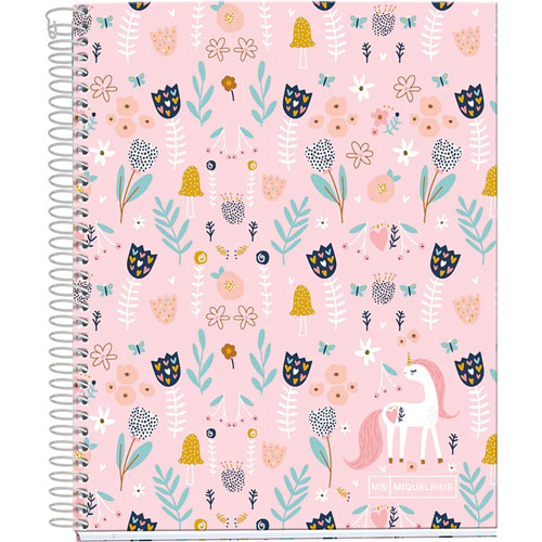 Foto de CUADERNO FORMA FRANCESA MIQUELRIUS UNICORN DB RAYA 140 HOJAS 