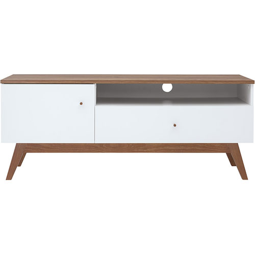 Foto de Mueble para Tv Alterego Heda Erikson blanco/nogal 
