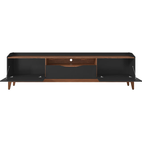 Foto de Mueble P/Tv Alterego Ravena Harek 11065570 Negro/Nogal 