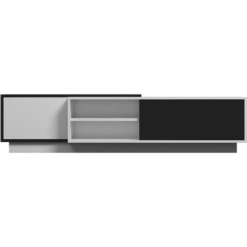 Foto de MUEBLE P/TV ALTEREGO SIGMA HOLI SIGMA-RTV-1A BLANCO/NEGRO 