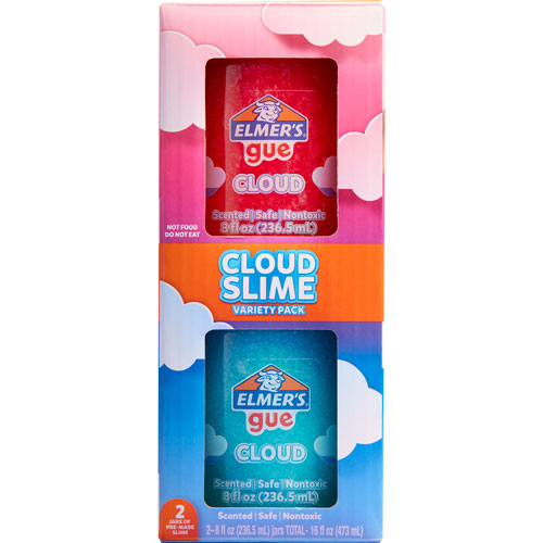 Foto de Pack De Slime Cloud 236 Ml Con 2 Piezas 
