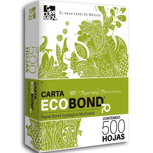Foto de Papel bond ecológico Ecobond tamaño carta 70g 