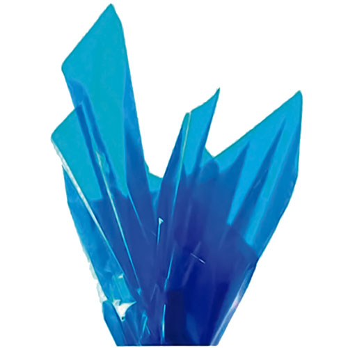 Foto de Papel Celofan Dulce 90X100Cm Con 25 Hojas Azul 