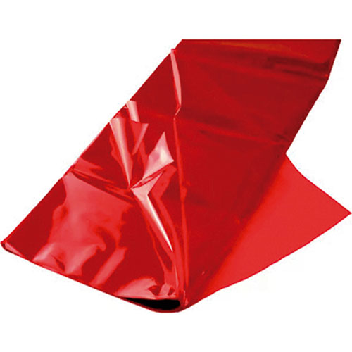Foto de Papel Celofan Dulce 90X100Cm Con 25 Hojas Rojo 