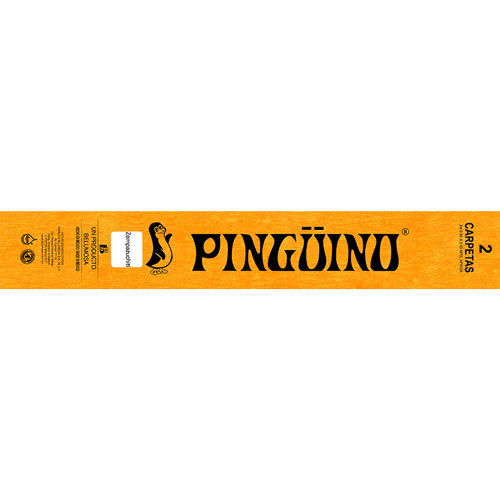 Foto de Papel Crepe Pinguino .50X2M Con 2 Pliegos Amarillo Zempazuchitl 