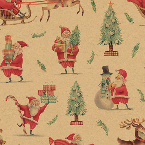 Foto de Papel Navideño Beumont Kraft 70X100Cm 9435Klr 