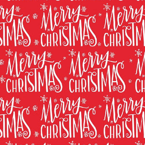 Foto de Papel Navideño Gostech 50x70cm Merry Christmas 