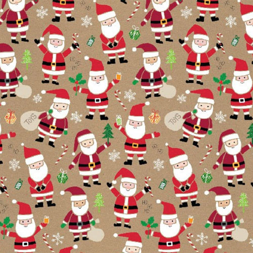 Foto de Papel Navideño Gostech 50x70cm Santa 