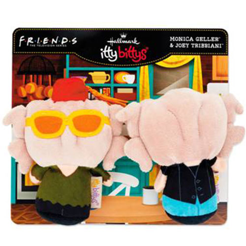 Hallmark Itty Bittys Friends Set Da Collezione Ringraziamento - 4 Pezzi Con Etichette