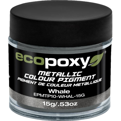 Foto de Pigmento Metálico Ecopoxy GRis Whale 15GR EPMTP10 