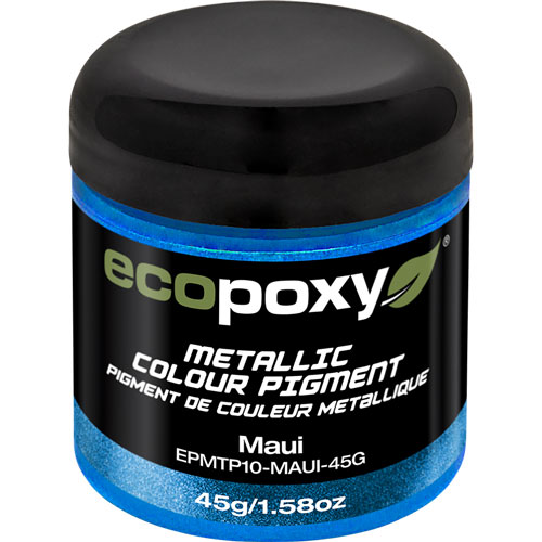 Foto de Pigmento Metálico Ecopoxy Azul Maui 45GR EPMTP10 