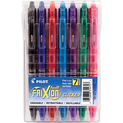 Foto de PILOT 31472 FRIXION CLICK 0.7MM C/7 SURÉ 