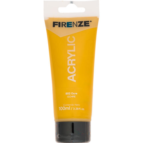 Foto de Pintura acrílica Firenze 100 ml ocre 