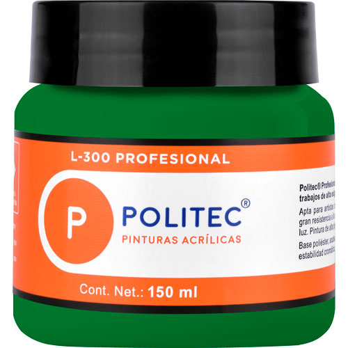 Foto de Pintura Acrilica L-300 Profesional Verde Thalo 150 ml 