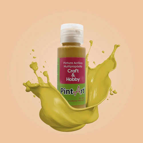 Foto de Pintura Acrílica Multipropósito 60Ml 206 Ocre 
