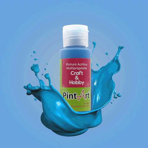 Foto de Pintura Acrílica Multipropósito 60Ml 405 Azul 