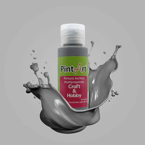 Foto de Pintura Acrílica Multipropósito 60Ml 700 Gris 