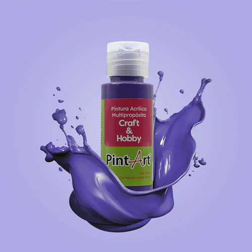 Foto de Pintura Acrílica Multipropósito 60Ml 904 Morado 