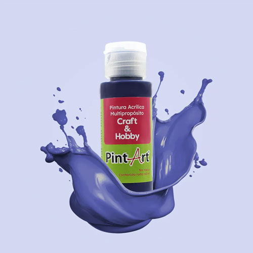 Foto de Pintura Acrílica Multipropósito 60Ml 910 Azul Marino 