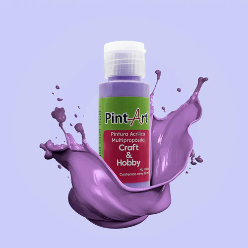 Foto de Pintura Acrílica Multipropósito 60Ml 920 Lila 