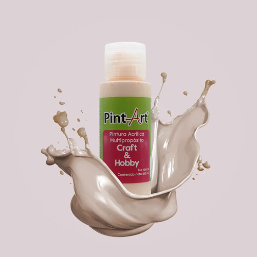 Foto de Pintura Acrílica Multipropósito 60Ml 921 Salmon Bebe 