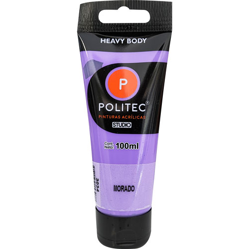 Foto de Pintura Acrilica Politec L-3000 100ml Morado 3034 