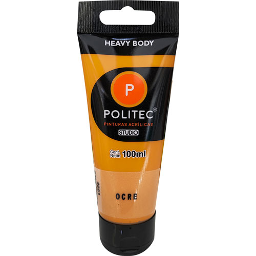 Foto de Pintura Acrilica Politec L-3000 100ml Ocre 3003 