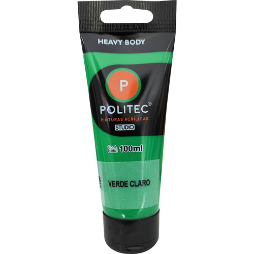 Foto de Pintura Acrilica Politec L-3000 100ml Verde Claro 3012 