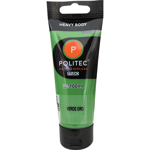 Foto de Pintura Acrilica Politec L-3000 100ml Verde Oro 3030 