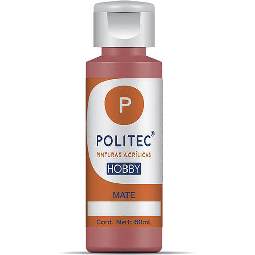 Foto de Pintura Acrilico Politec Hobby Mate Rubor #358 60 ml 