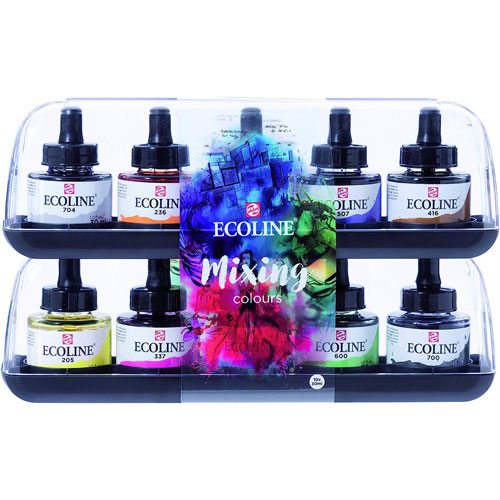 Foto de Pintura Acuarela Royal Talens Eco con 10 Piezas De 30Ml 