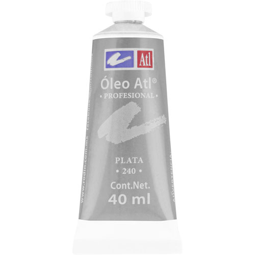 Pintura leo Met lica Atl 40ML Plata Papeler a Lumen pintura-leo-met-lica-atl-40ml-plata-papeler-a-lumen
