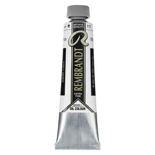Foto de Pintura Óleo Royal Talens Rembrandt Blanco Zinc Claro 40 ML 