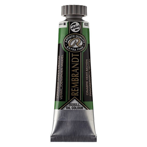 Foto de Pintura Óleo Royal Talens Rembrandt Verde Cinabrio Medio 40 ML 
