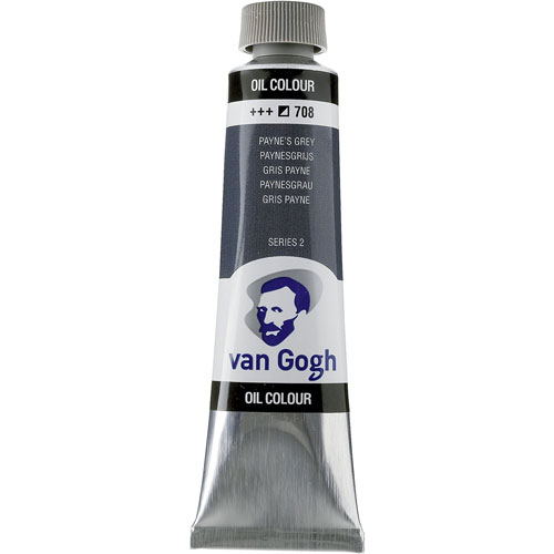 Foto de Pintura Óleo Royal Talens Van Gogh S2 40 ML Gris Payne 