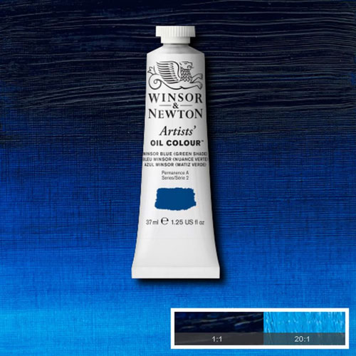 Foto de Pintura Oleo Artist S-2 37ML Azul Winsor Matiz Verde Winsor And Newton 