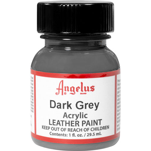 Foto de Pintura para cuero Angelus 29.5ml 1Oz gris oscuro 