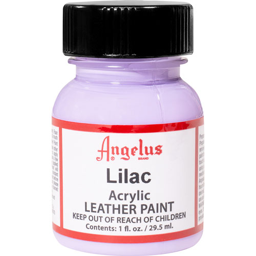 Foto de Pintura Acrílica Angelus Para Cuero Color Lila 29.5 ML 
